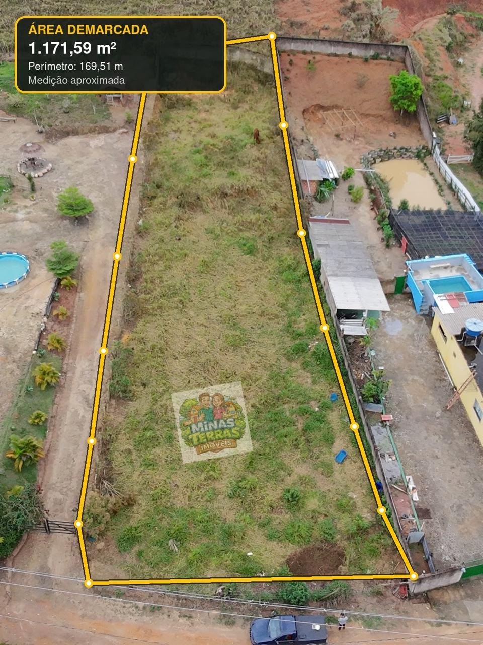 Lote à venda: Lote plano em Triqueda — 1.170 m² em Triqueda, Coronel Pacheco, MG